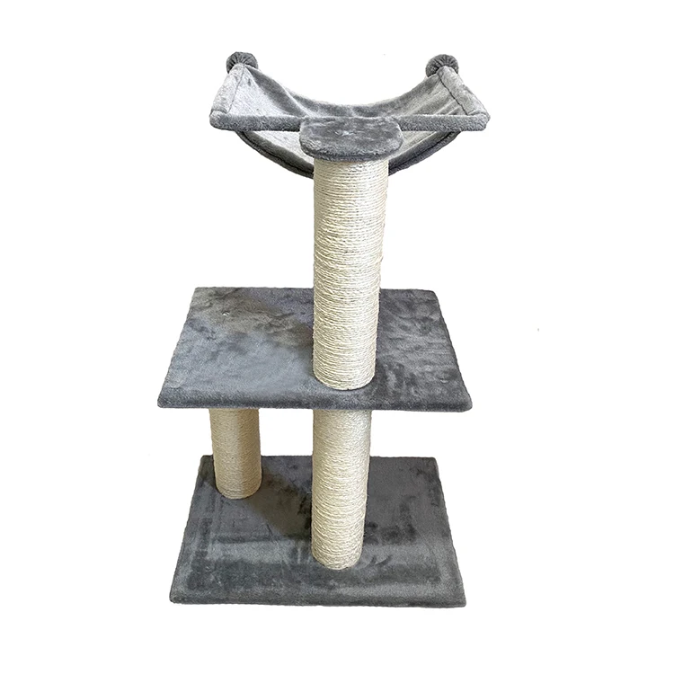

Wholesale High Quality Eco-friendly Durable Scratcher Cute Cheap Pet Cat Tree, Customized color