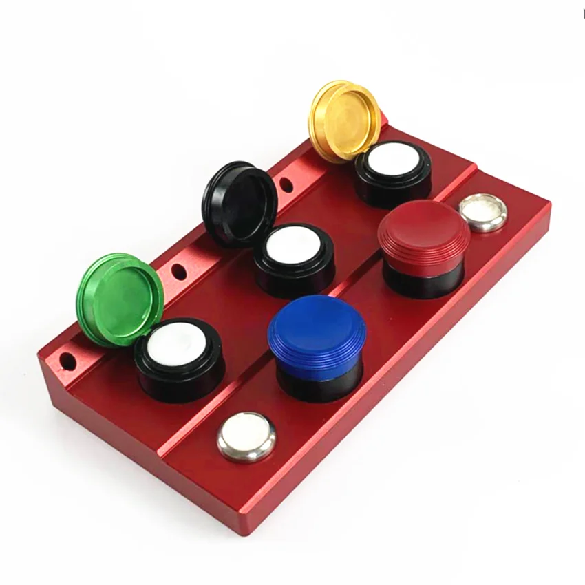 

Metal watch oil holder storage oil cup watch repair tool accessory, Multicolor