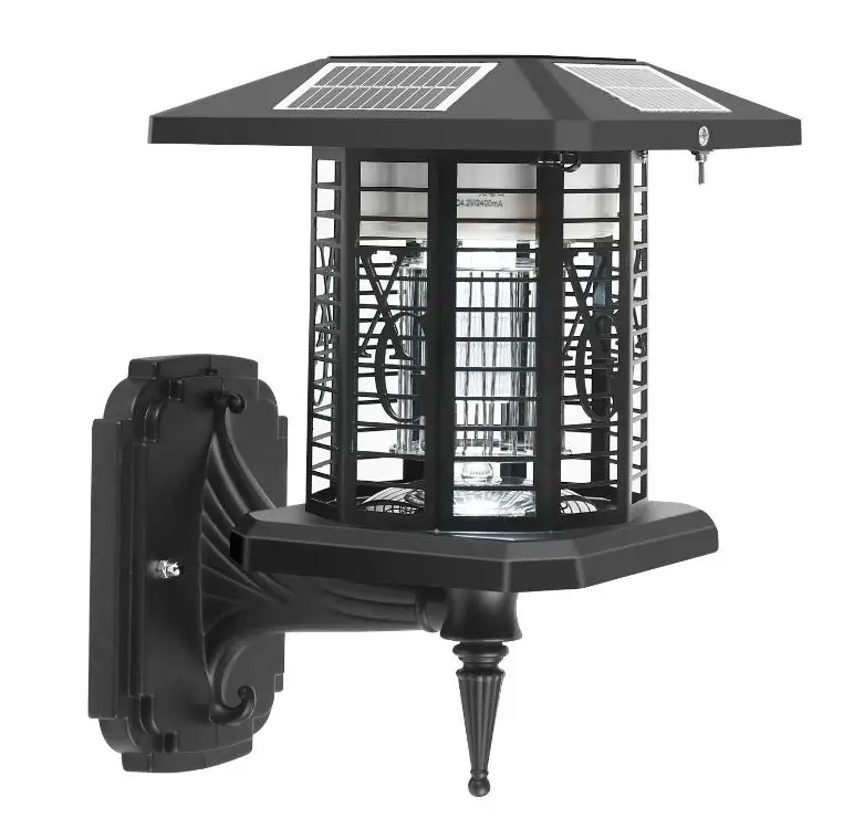 

outdoor solar mosquito killer lamp high quality mosquito trap machine chargeable mosquito magnet trap