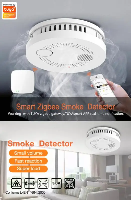 zigbee smoke detector
