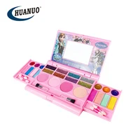 

foldable safe Non-Toxic toy kids cosmetics set makeup kit girls make up with mirror