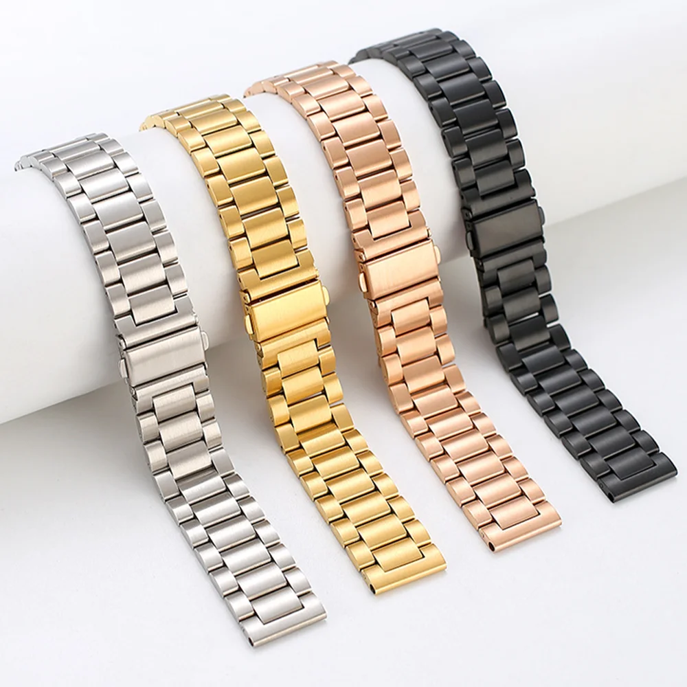 

16mm 18mm 20mm 22mm 38-40-41mm 42-44-45mm Quick Release Watch band 2023 Stainless Steel jewelry Watch strap