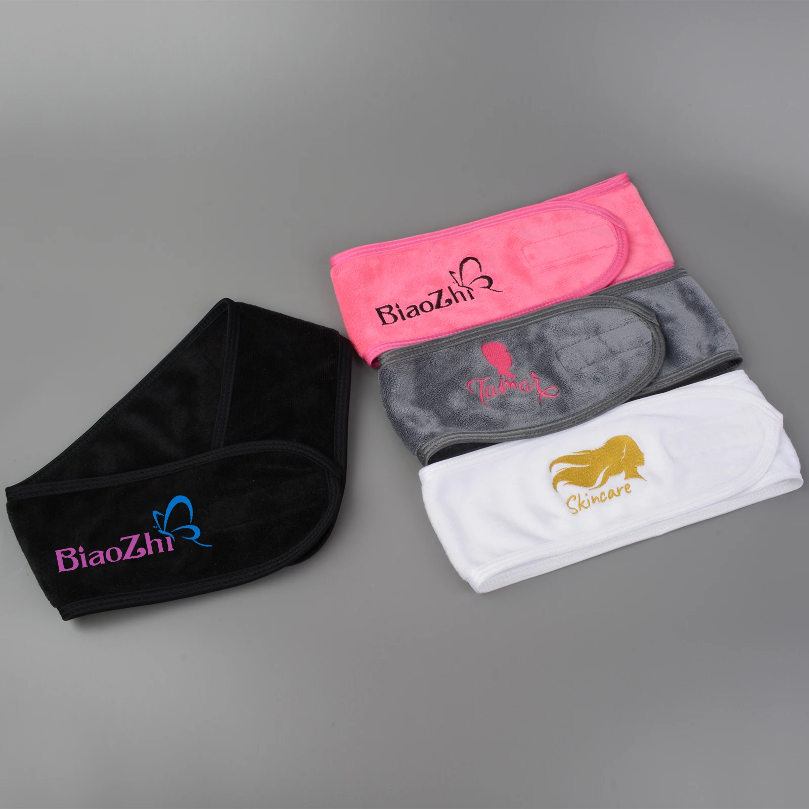 

Hot Selling Compaction Women Facial Care Headband Logo