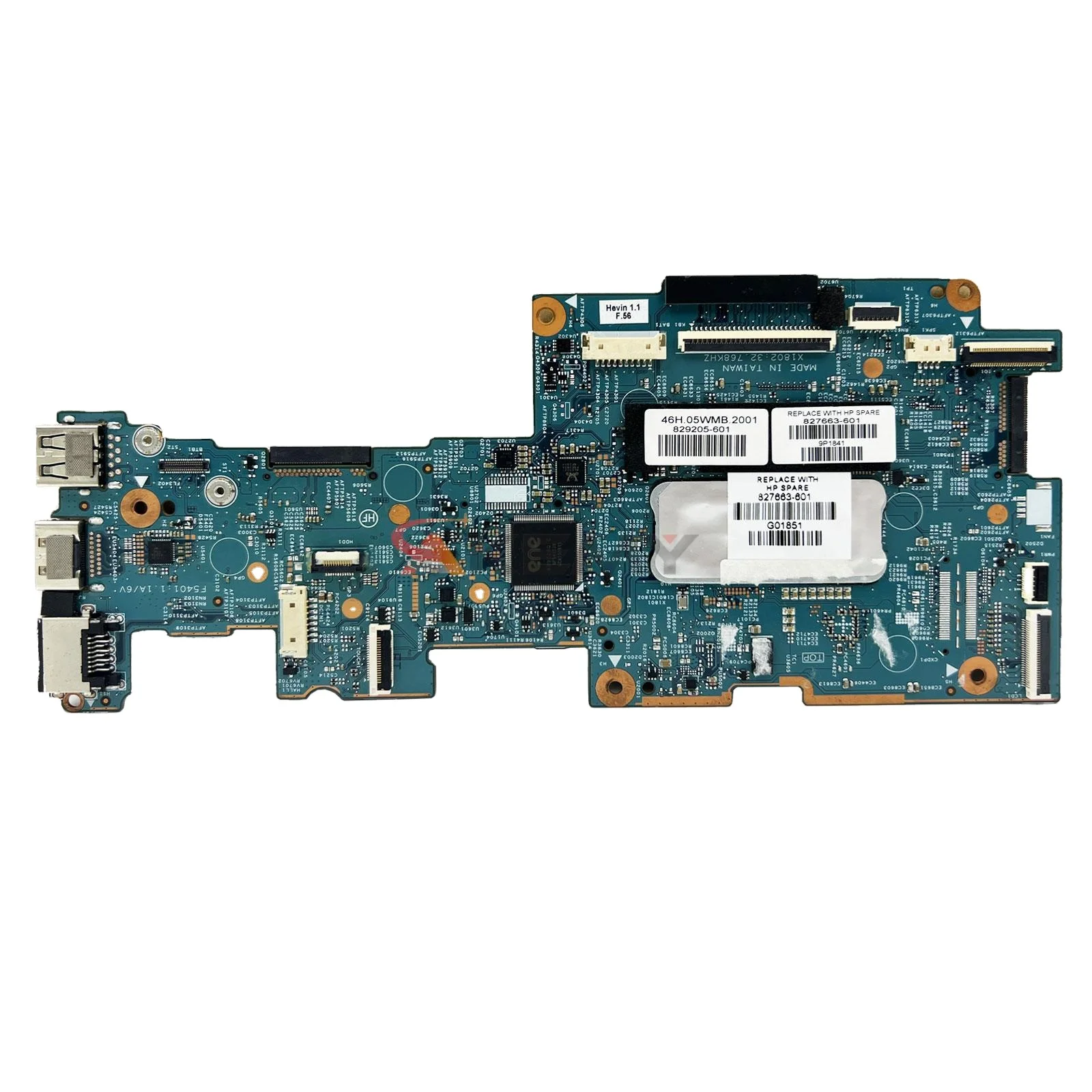 

Used For HP X360 11-K Series Laptop Motherboard 827663-001 827663-601 With M3-6Y30 CPU 4GB RAM 14264-1 100% Tested