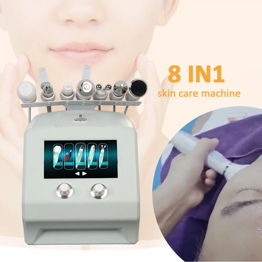 

Six in one Multifunction Portable rf Skin Rejuvenation small Bubble microdemabrasion Oxygen Facial Beauty Machine