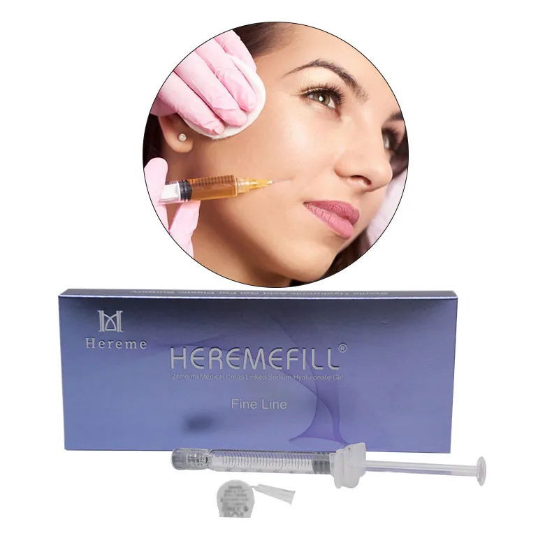 

3ml Crosslinked Facial Dermal Fillers Natural Hyaluronic Ingredients Acid crosslinked hyaluronic acid gel Injection