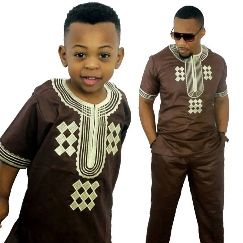 

Free Shipping OEM Children Wear Kids Child Soft Cotton Clothes Traditional African Dress With Low Price, Color