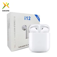 

China Manufactory auricular i12 tws audifonos con bluetooth air pods made in