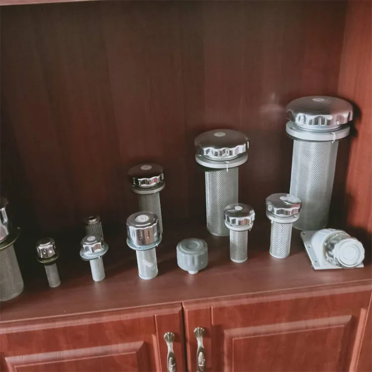 

Hydraulic tank air venting cap breather filler plug