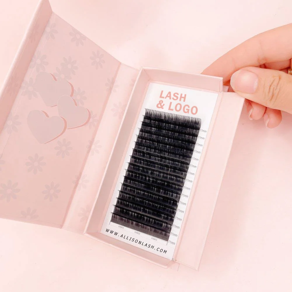 

Private Label Volume Easy Fanning Eyelash Extensions 0.03 0.05 0.07 0.10 Automatic Easy Fans Blooming Lash Extension