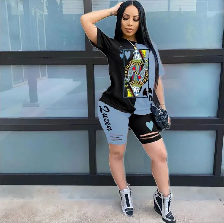 

2020 hot women summer gym sports shorts pajama lingerie candy two piece snack shorts sets, Customized color