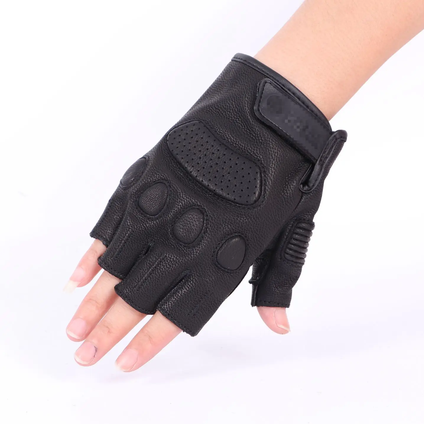 

Professional Manufacturer Quality Leather Motorbike Ridding Gloves racing gloves