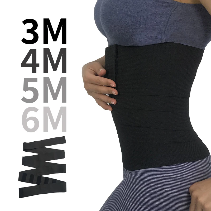 

Elastic Waist Trainer for Women Slimming Belt Cinchers Free Size Binder Shapers Resistance Strap Tight Wrap Tummy Belly Bandage