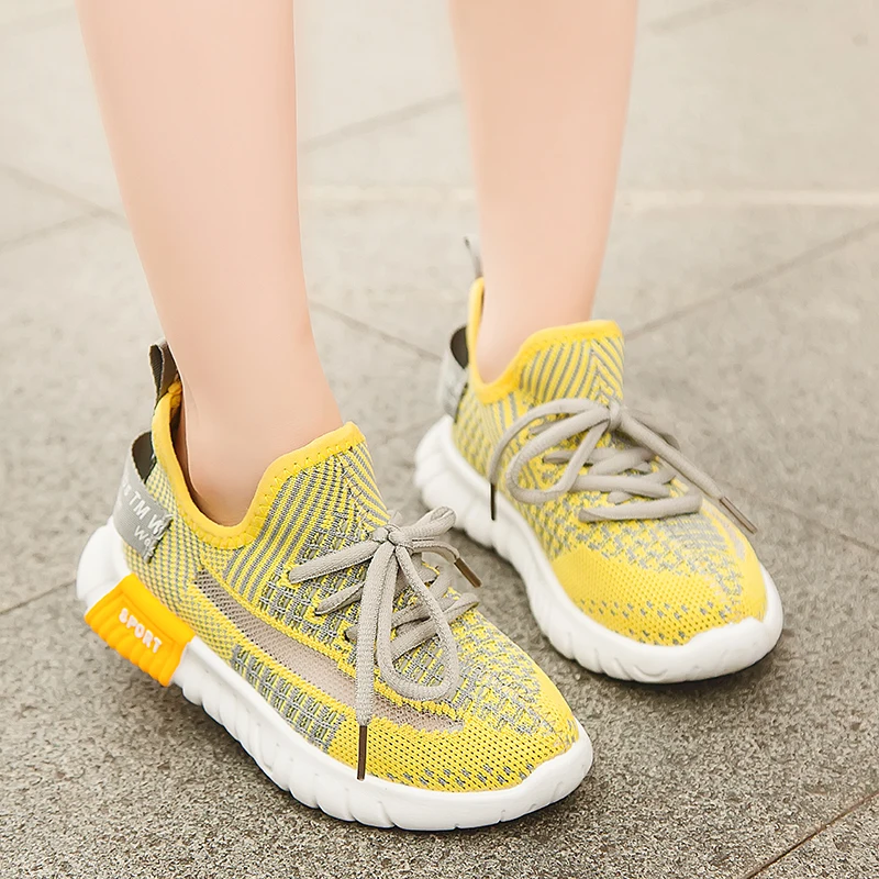 

Sweetlight Factory low price baby toddler shoes casual kids sports shoes soft bottom sneakers, Yellow,pink, black