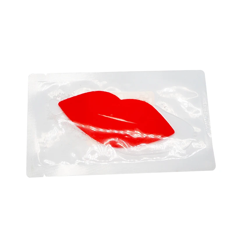 

2020 Hot Selling Collagen Lip Plumping Mask Moisturizing Repairing Anti-wrinkle Lips Patch, Red