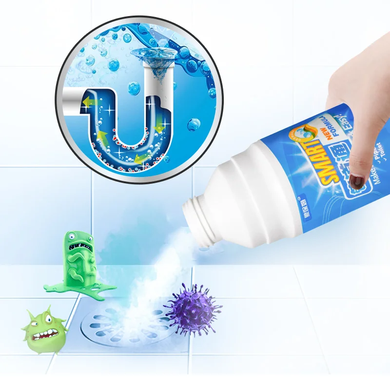 

Strong power pipe cleaning detergent 200g Pipe cleaner powder/An appropriate pH to care your hands