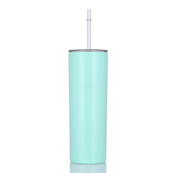 

2021 New Luxury High-End 15oz 304 Stainless Steel Blank-Sublimation-Tumbler Skinny Straight