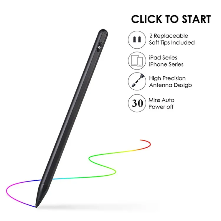 

New Hot Sell P3 Capacitive Active Stylus Pen Tablet Stylus Pen with More Smoothly for IOS Android Windows system