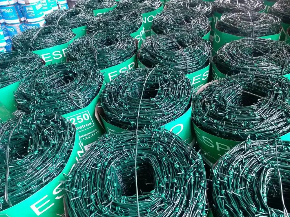 
hot dipped galvanized and PVC coated Barbed wire 