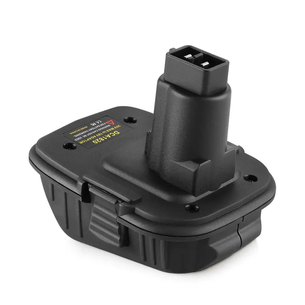 

Battery Adapter DCA1820 convert Dewalt 20V Max Lithium ion battery18V Nickel Battery for Dewalt From Dongguan