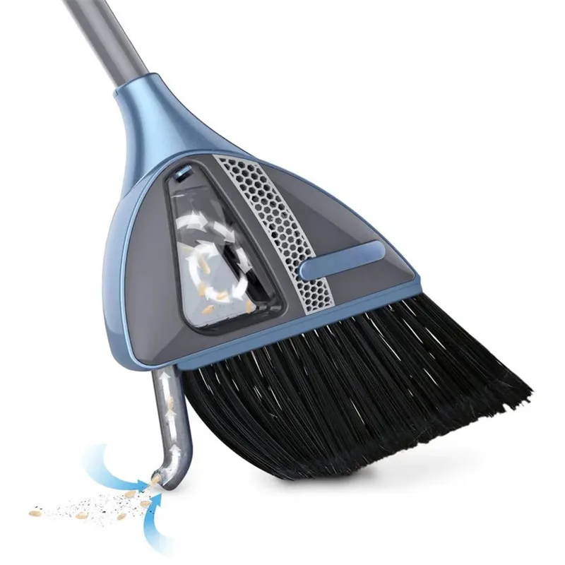 

vabroom 2-in-1 sweeper with built-in vacuum cordless smart broom