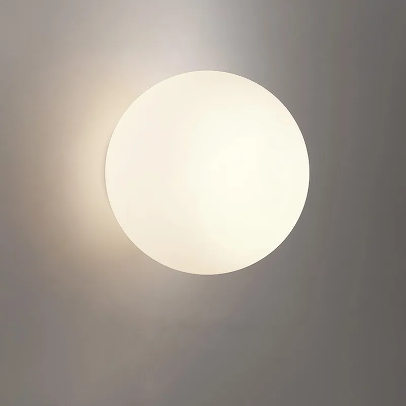 Image of Glass wall lamp Beside Wall Sconce For hotel bedroom