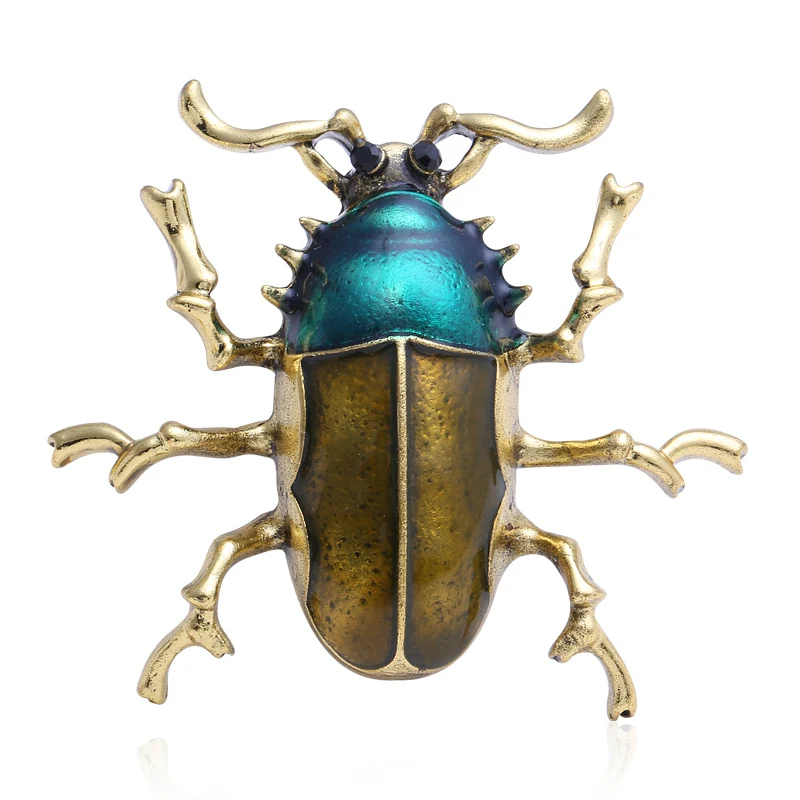 

Luxury Baroque insect brooch pin women