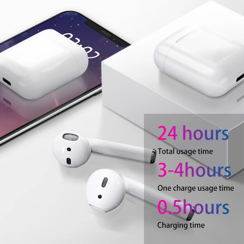 2019 New Arrival Wireless earpod II Bluetooth headset with charging case - ANKUX.COM