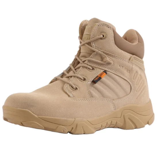 

Low top Military Combat Boots Outdoor Tactical Black Boots, Customized color