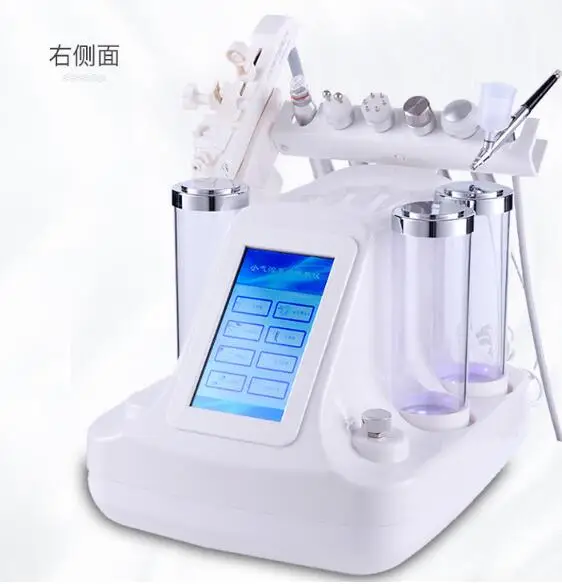 

Face Beauty Skin Care 6 in 1 Hydrogen and Oxygen Small Bubble Instrument, White or customozied