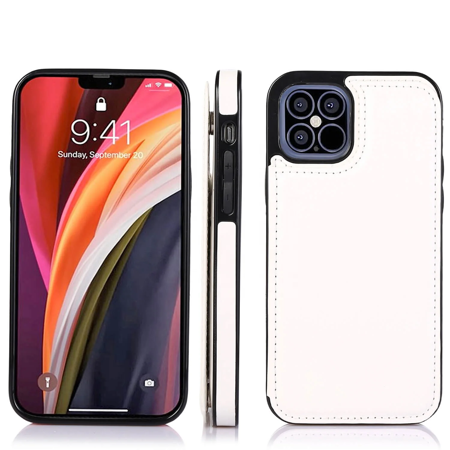 

2021 High Quality Phone Cases for iPhone 12/ Mini/ Pro /Pro Max Fashion Mobile Cover Case Leather Purse Phone Case