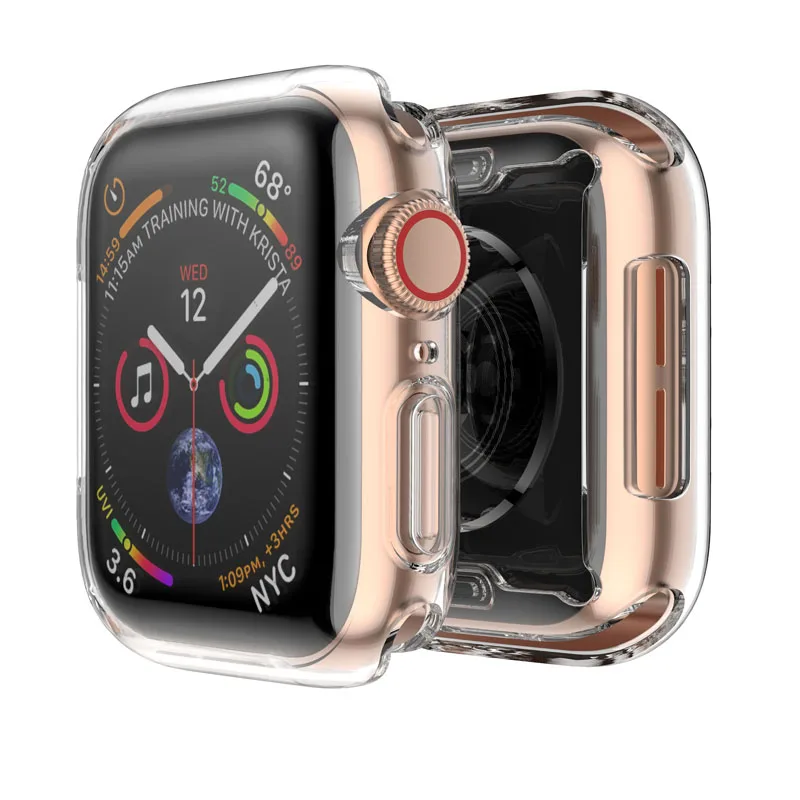 

Clear for apple watch cover case for apple watch 5 38mm 40mm 42mm 44mm