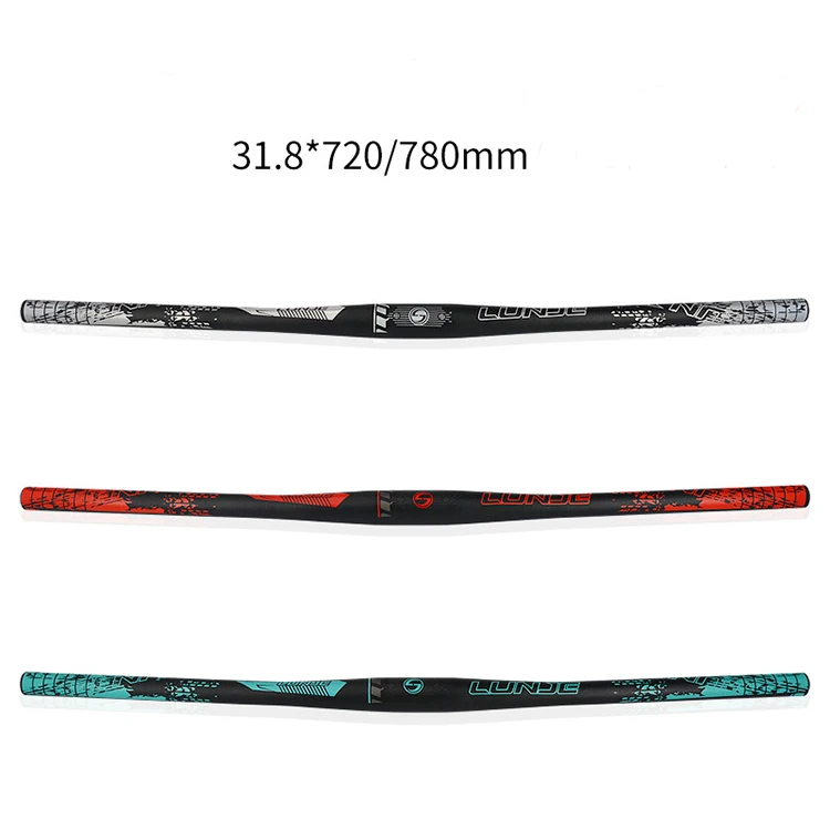 

Customized straight handle aluminum alloy mountain bike handlebar MTB bicycle long handle bar, Picture shows