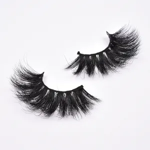 Wholesale 25mm Lashes 3D Mink Lashes Handmade Dramatic eyelashes cruelty free mink lashes 2