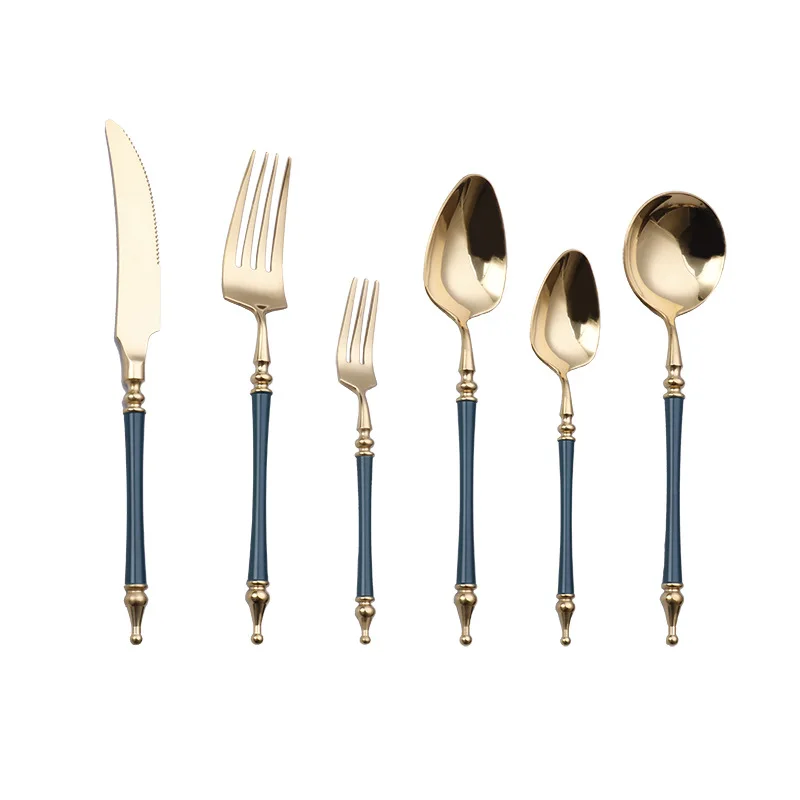 

Suitable For Multiple Scenarios Luxury Sets Dinnerware Cutlery