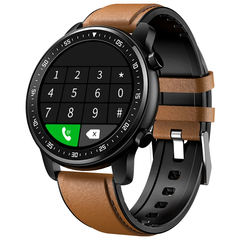 mt1智能手表防水全触摸心率检测运动手环bt call智能音乐手表