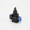 HVFF Hand valve mini hose one touch quick pneumatic fitting with good quality