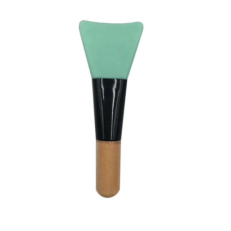 

New Arrival Short Handle Mini Silicon Facial Mask Makeup Brushes