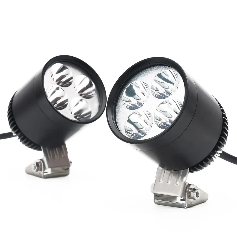 

LDDCZENGHUITEC 4 led chip 12W R3 Motorcycle Motorbike led Headlight Spotllight LED Driving Fog Spot Head Light Lamp