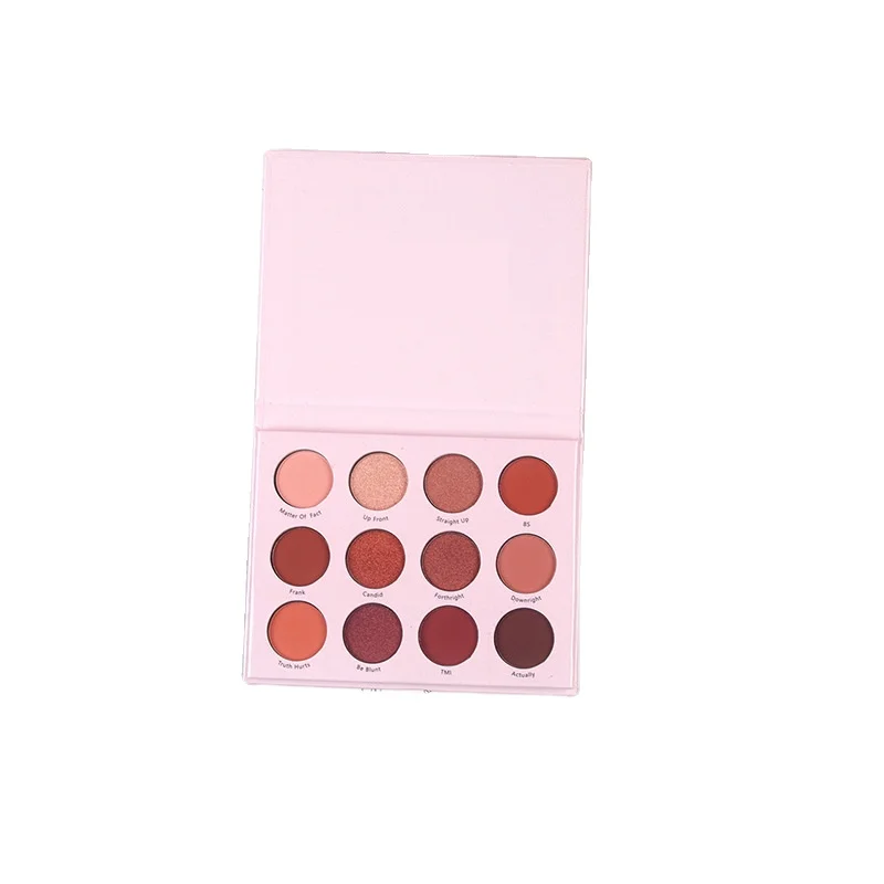 

wholesale Pro Eyeshadow Palette Makeup - Matte Shimmer 12 Colors - Natural Bronze Neutral Smoky Cosmetic Eye Shadows