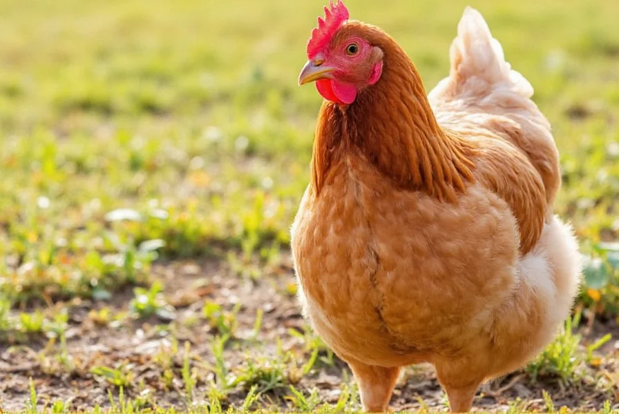 Comparison of Cinnamon Queen eggs next to other chicken breeds showing brown egg color and size differences