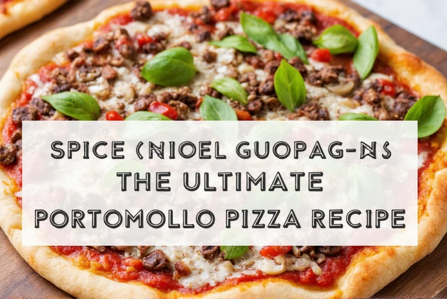spice storage hacks the ultimate portobello pizza recipe a flavorful journey for foodies