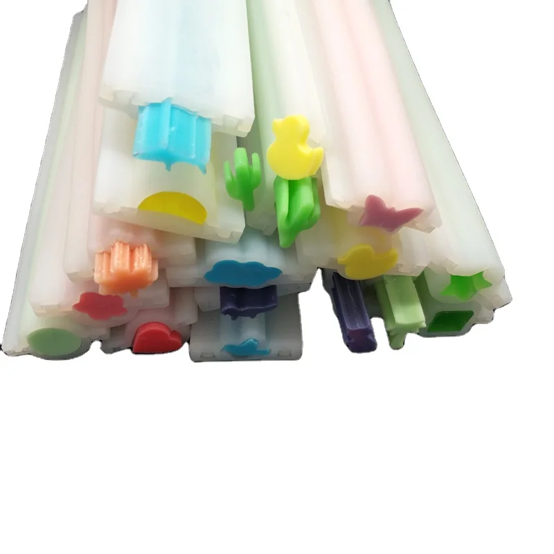 

Funny Silicone Tube Soap Making Mold DIY Handmade Soap Mold, Random color