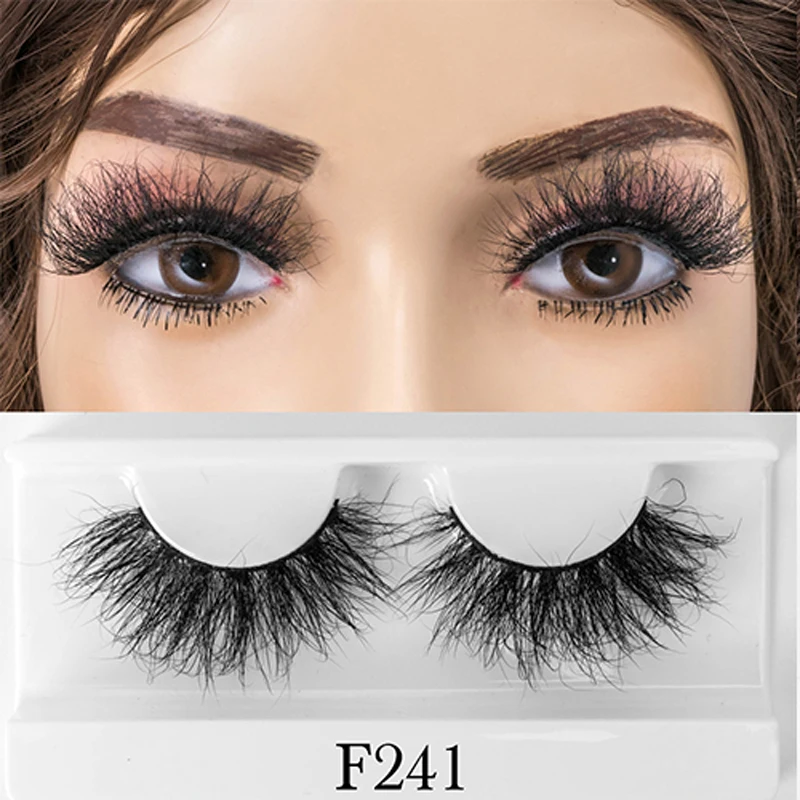 

Best full strip lashes Wholesale fluffy 25 mm 3D Mink Lashes Private label fluffy dramatic Mink strip False eyelashes Vendor