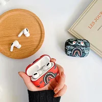 

For Bape Airpods Pro Case Protective Hard Shell Cover Shark Camouflage