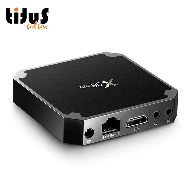 

X96 MINI 16G/2GB DDR3 RK3318 Quad Core 64bit 4K Android7 TV Converter Wifi Wireless digital IPTV box set top box