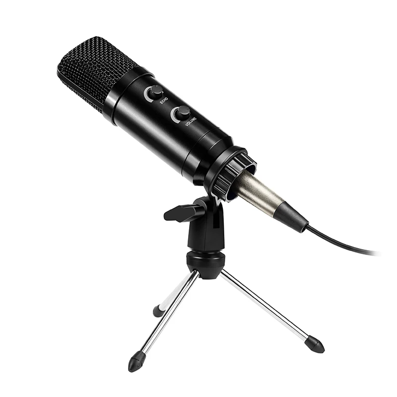 

Wholesale Professional Karaoke USB Microphones Kit Studio Condenser Gaming Mic recording Microphones