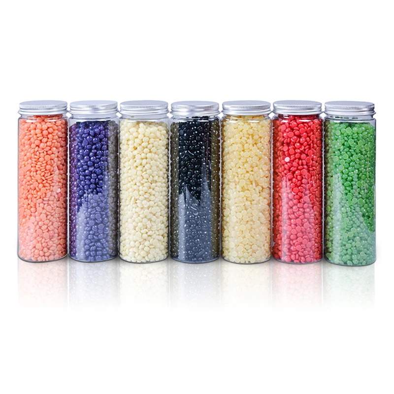 

Hair Removal Hard Wax Beans Brazilian Wax Body Hair Removal Heat Wax, 9colors