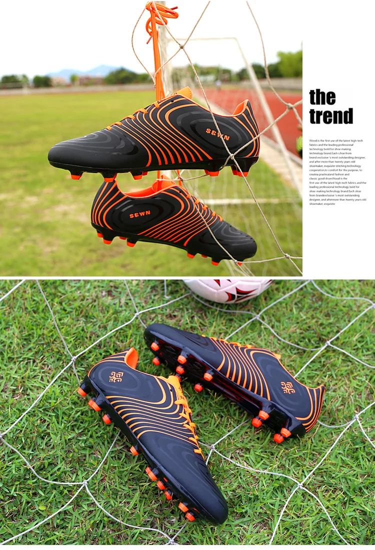 HOBIBEAR New Arrival Football Cleats Wholesale Kids Futsal Shoes For Sale