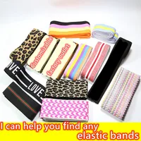 

Elastic Bands for clothes Rubber Band Line Spandex Ribbon Trim Waist Band Spot sales accept custo